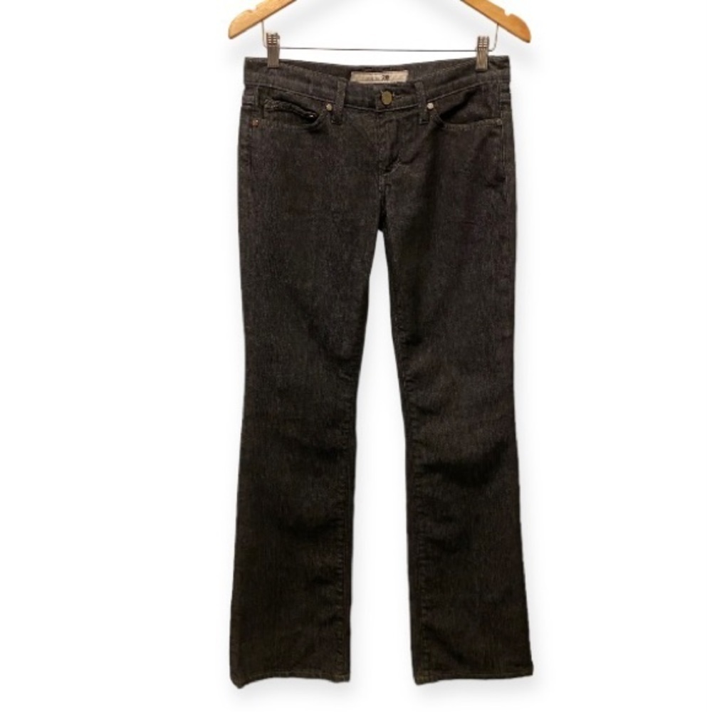 Joe’s Jeans 27 (US 4) Boot Cut Black Jeans Low Rise Women’s Stretch Berlin